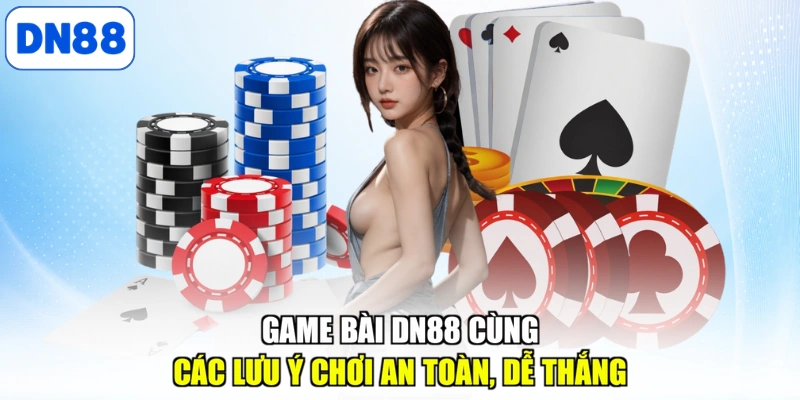 Game bài DN88 cùng các lưu ý chơi an toàn, dễ thắng